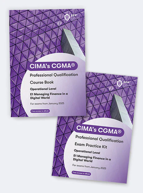 BPP CIMA ECR Paper E1 Managing Finance in a Digital World