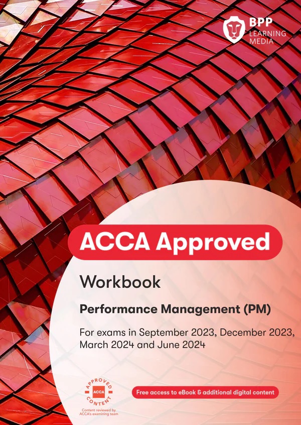 BPP ACCA Performance Management Workbook 202324 Zamzam Learning