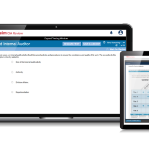 Gleim CIA Test Bank Part 1 - Internal Audit Fundamentals